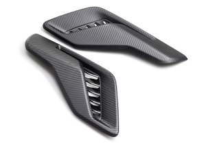Ford F-150 Raptor Fender Vent Set - Right And Left - Ford Racing - Carbon Fiber - Matte - `21-`24 Ford F-150 Raptor Fender Vent Set - Right And Left - Ford Racing - Carbon Fiber - Matte - `21-`24